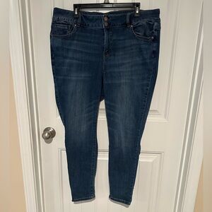 Lane Bryant skinny jeans size 20